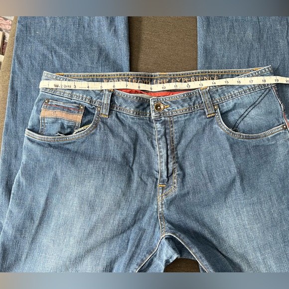 prAna mens Stretch Breathe Jeans - Men's 36W 34L EUC A409 - Picture 5 of 12